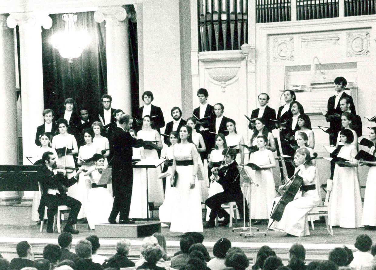 Томас Хилбиш и Камерный хор Мичиганского университета